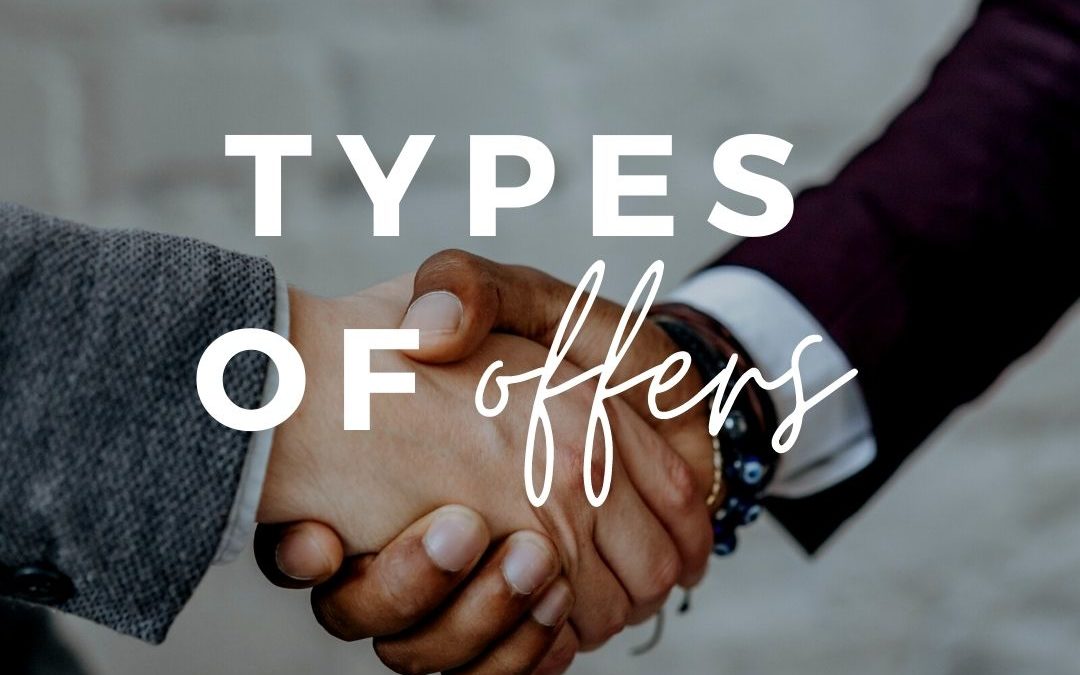 Types of Offers – Sellers